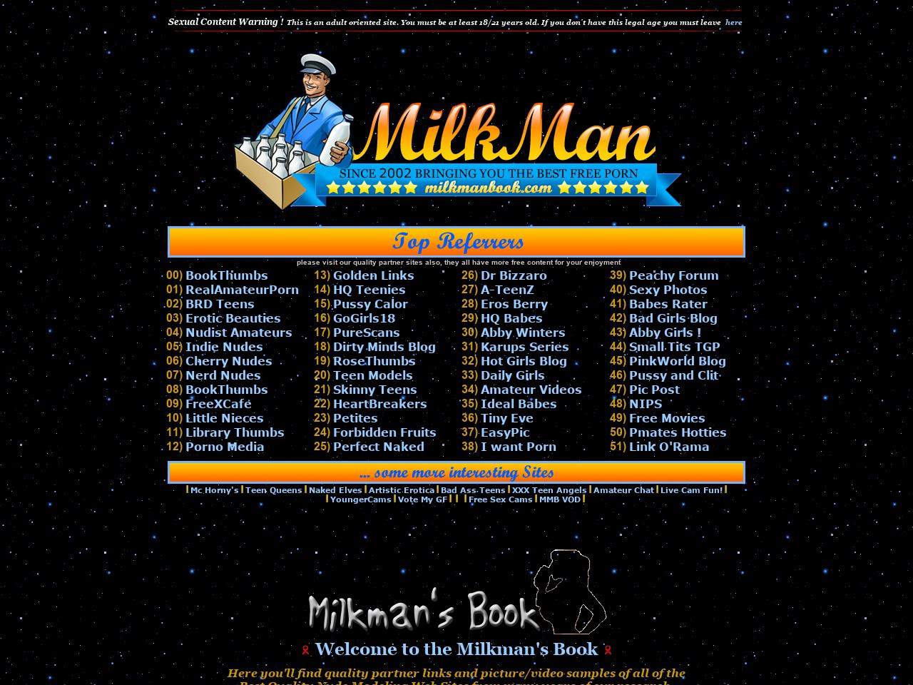 MilkmanBook » MilkmanBook.com » TGP & MGP Sites In Reach Porn