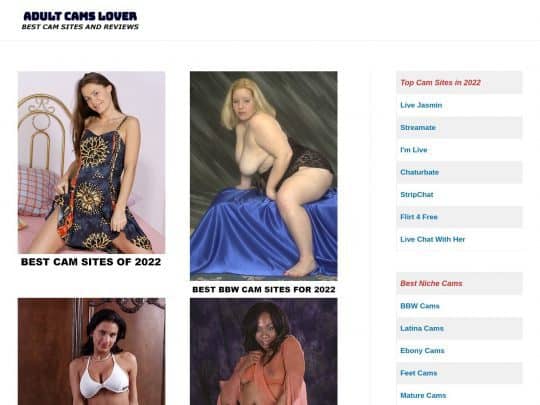 Chaturbate Mature Cams - Adult Cams Lover Â» Similar Porn Review Sites at Reach Porn